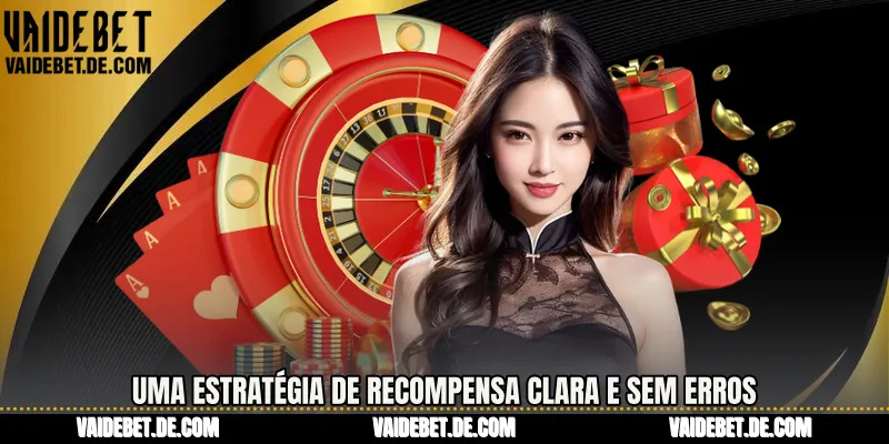 Uma estratégia de recompensa clara e sem erros